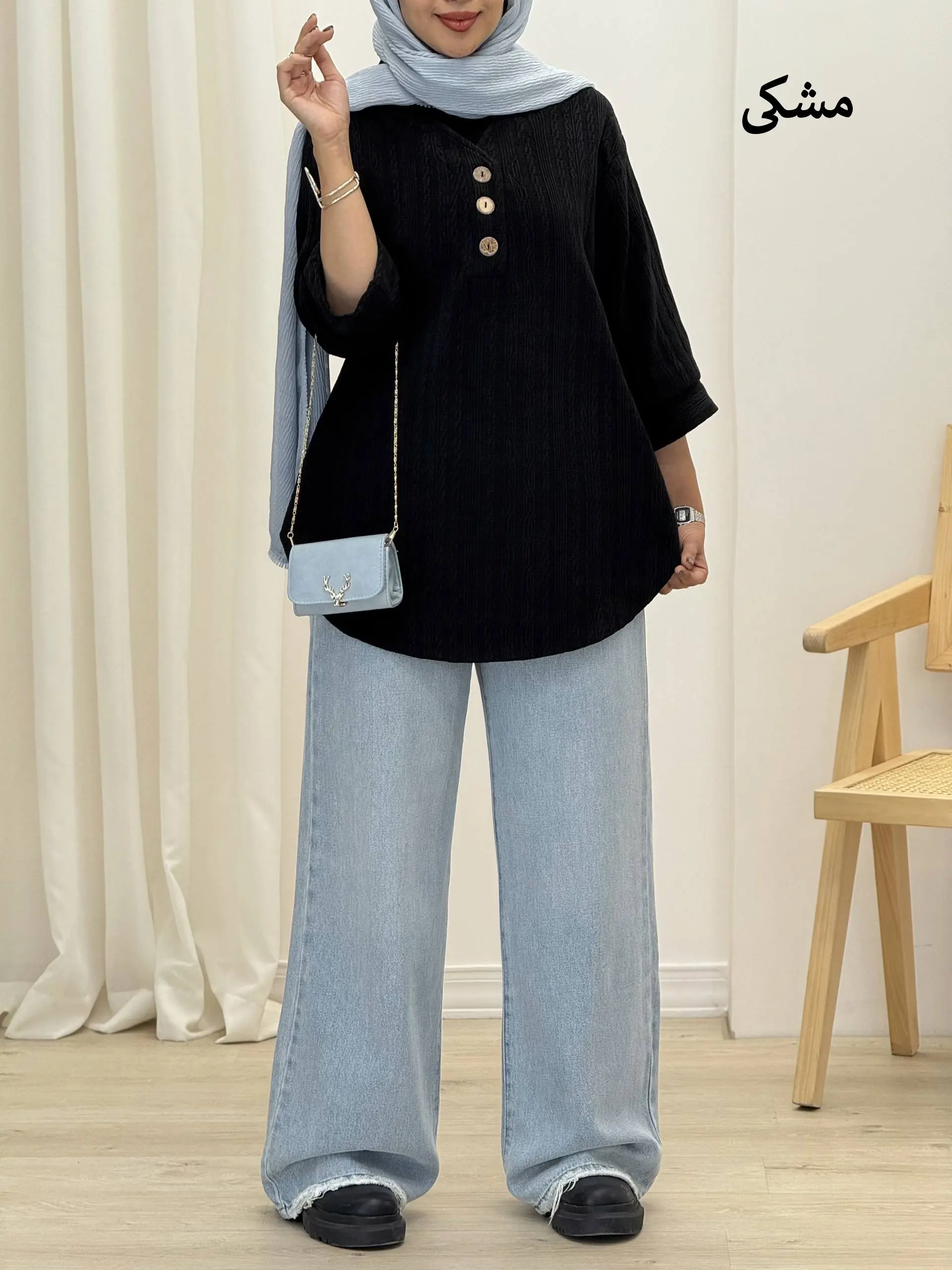 3873-شومیز پاییزه باران